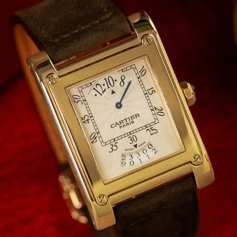 Cartier Tank Á Vis CPCP 2553 'Wandering Hours' 